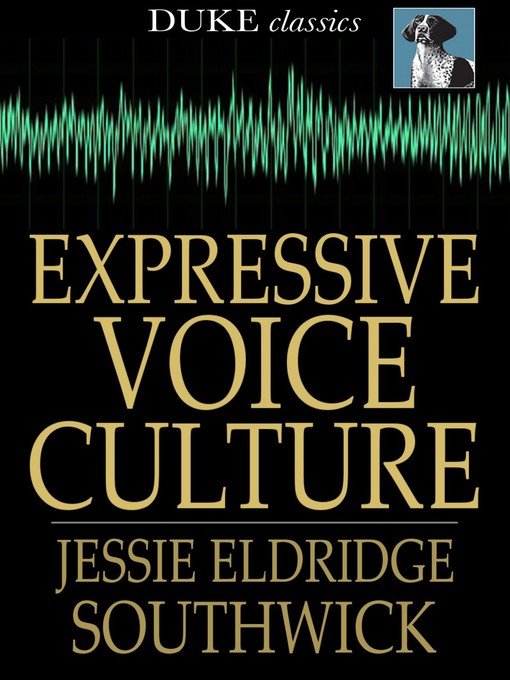 Cover of Expressive Voice Culture